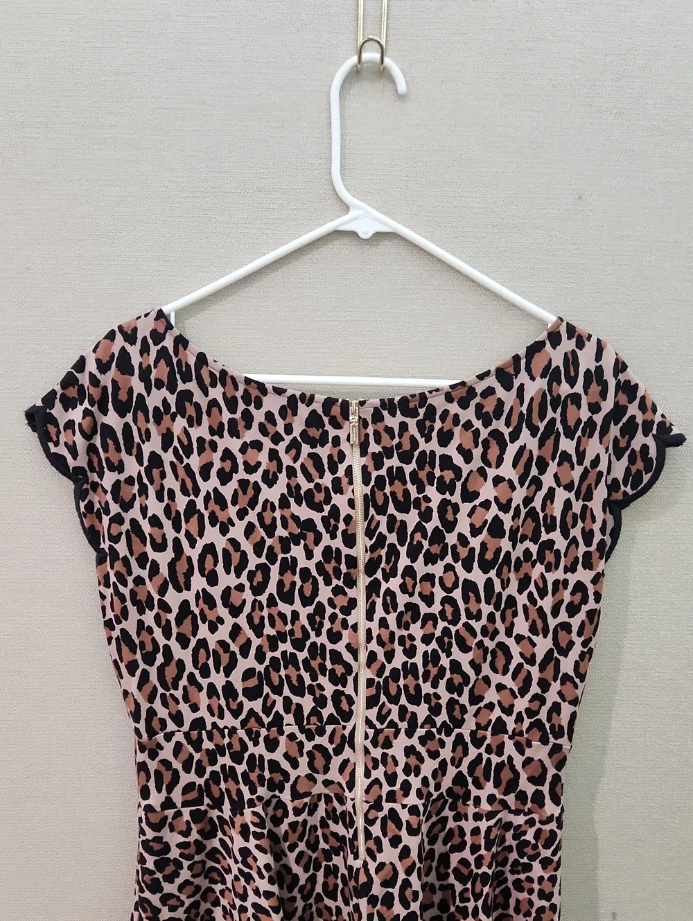 Kate Spade Spotted Leopard Print Fiorella Dress Size XL